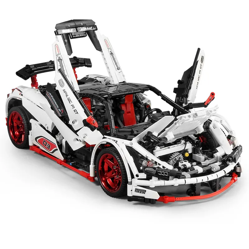 

DIY Mould King Car Bricks Model Series Models G65 Icarus RC 1:10 Rc Car Model Friends Building Block Toys For Child