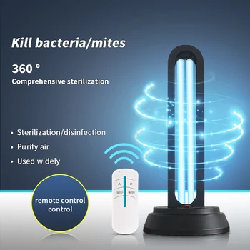 

Ultraviolet Sterilizer Light 38W 220V Germicidal UVC Disinfection Lamp Kill Mites 253.7nm Bactericidal Lights Sterilization