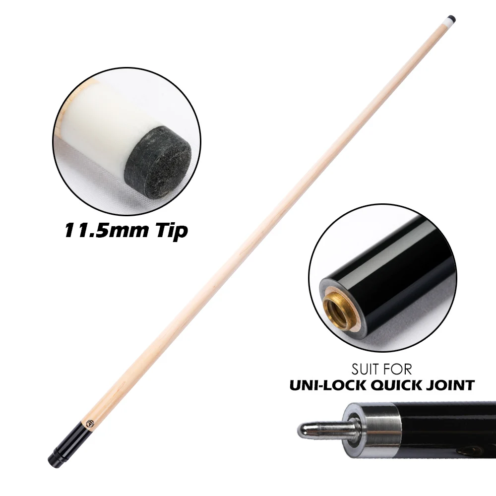 Carbon Fiber Single Shaft Billiard Pool Cue Stick PREOAIDR POINOS 10.8/11.8/13mm 