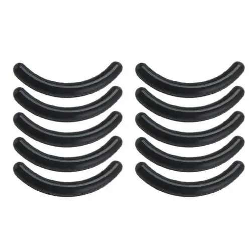 Black 10 Pcs 5 пар силиконовая ресница для завивки ресниц рециркулирует черные ресницы стержни щит лифтинг 3D ресницы для завивки для макияжа аксессуары инструменты для нанесения - Цвет: Black 10 Pcs