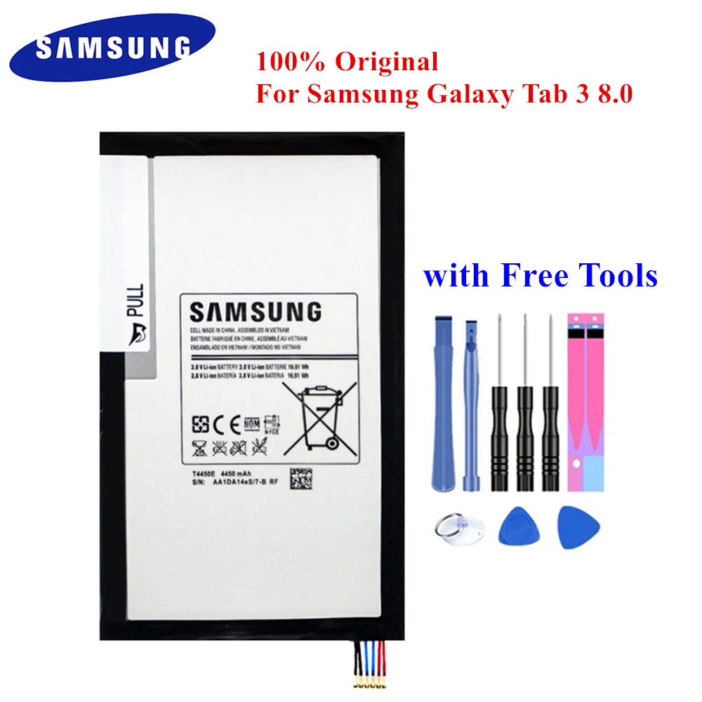 Планшет батарея T4450E для Samsung Galaxy Tab 3 8,0 дюймов SM-T310 T311 T315 4450 мАч реальная емкость PC Batteria+ Инструменты