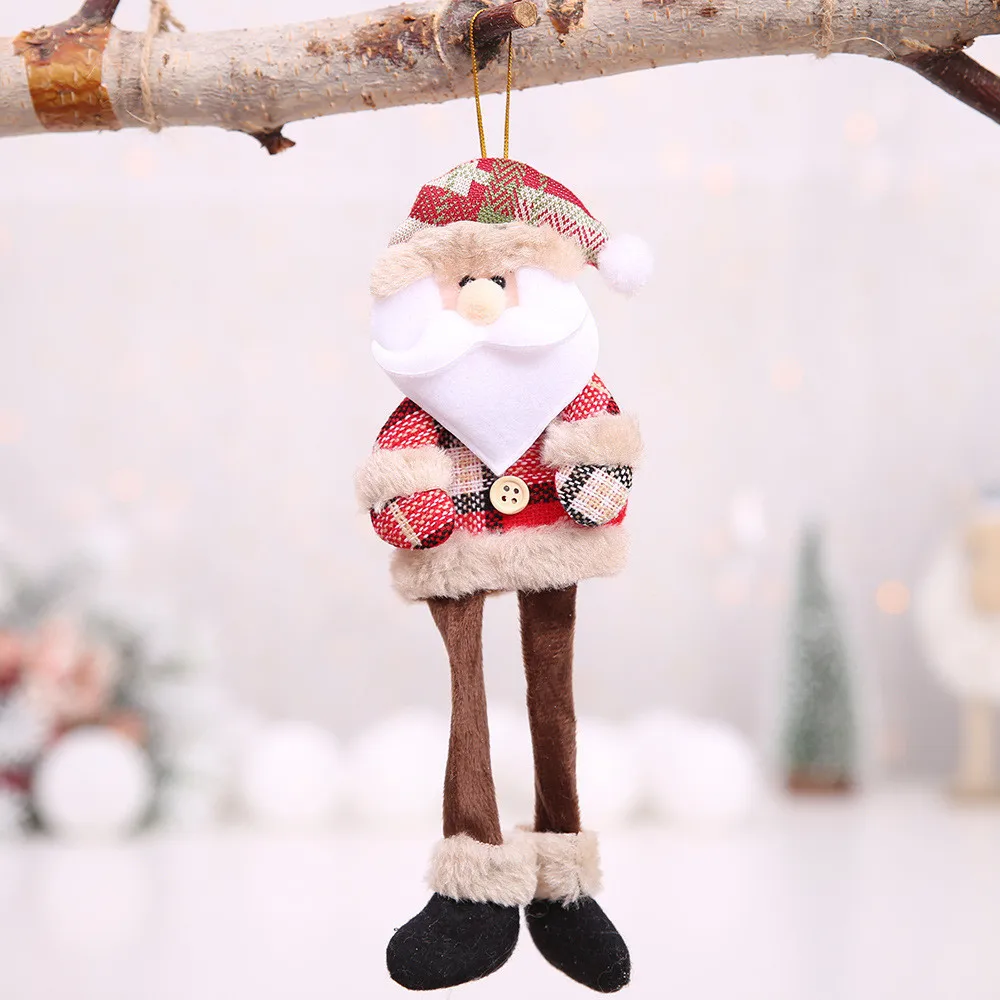 47 см Санта-Клаус Снеговик Рождественские куклы Рождественские украшения для дома выдвижные стоячие игрушки для вечеринки в честь Дня Рождения подарок для детей - Цвет: 10