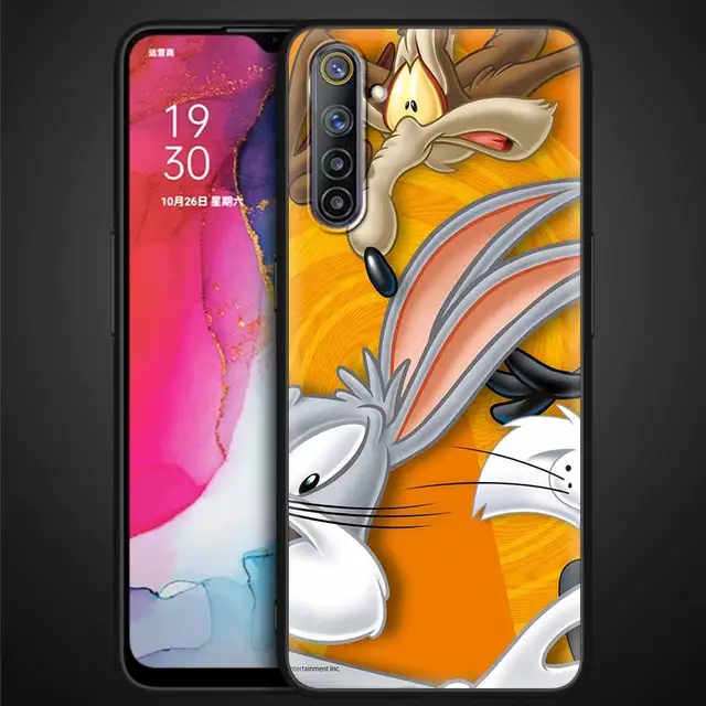 phone case For Redmi Note 9s 7 8t 9 8 10 9a 9c 9t K40 Pro coque Bumper tpu soft material Funny Cartoon Crazy Rabbit B01
