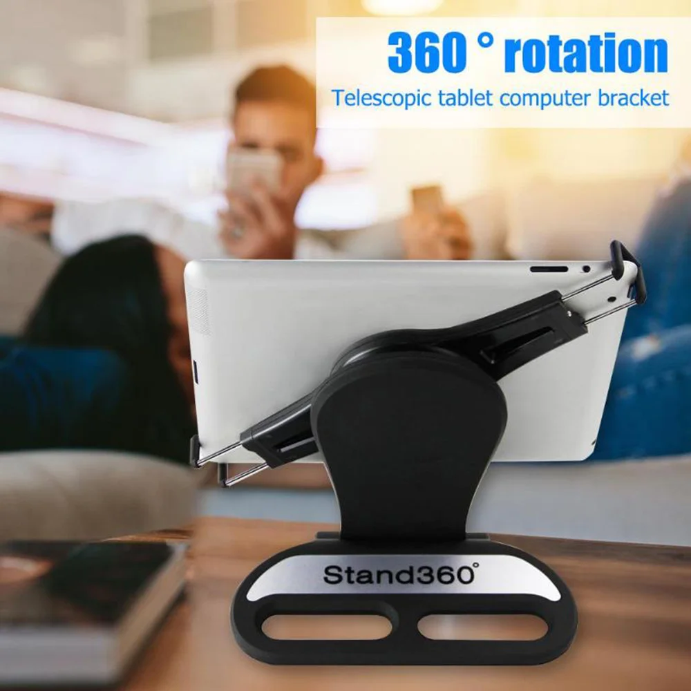 Креативный Настольный Вращающийся на 360 градусов гибкий держатель для планшета универсальный Многофункциональный Ленивый Настольный кронштейн для IPad 22-30 см планшет