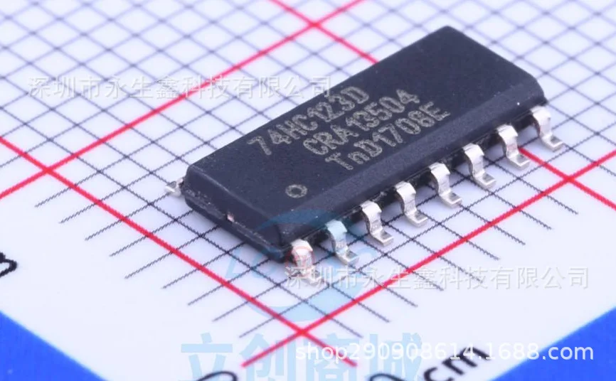 74HC123D, 653 SOIC-16