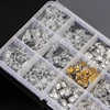 150 Pairs Silicone Eyeglass Sunglasses Spectacles Screw On Nose Pads Repair Tool 3
