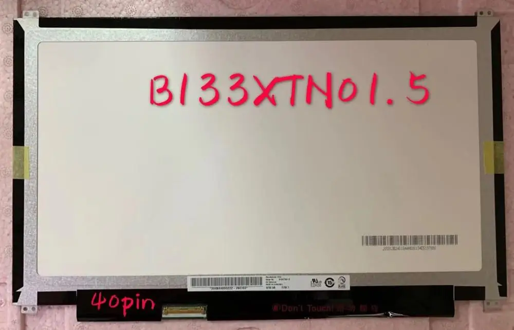 o Envio Gratuito de 13.3 B133xtn01.5 para Samsung Polegada Tela B133xtn01.5 Portátil Led Lcd Np905s3g 915s3g - Imagem 2