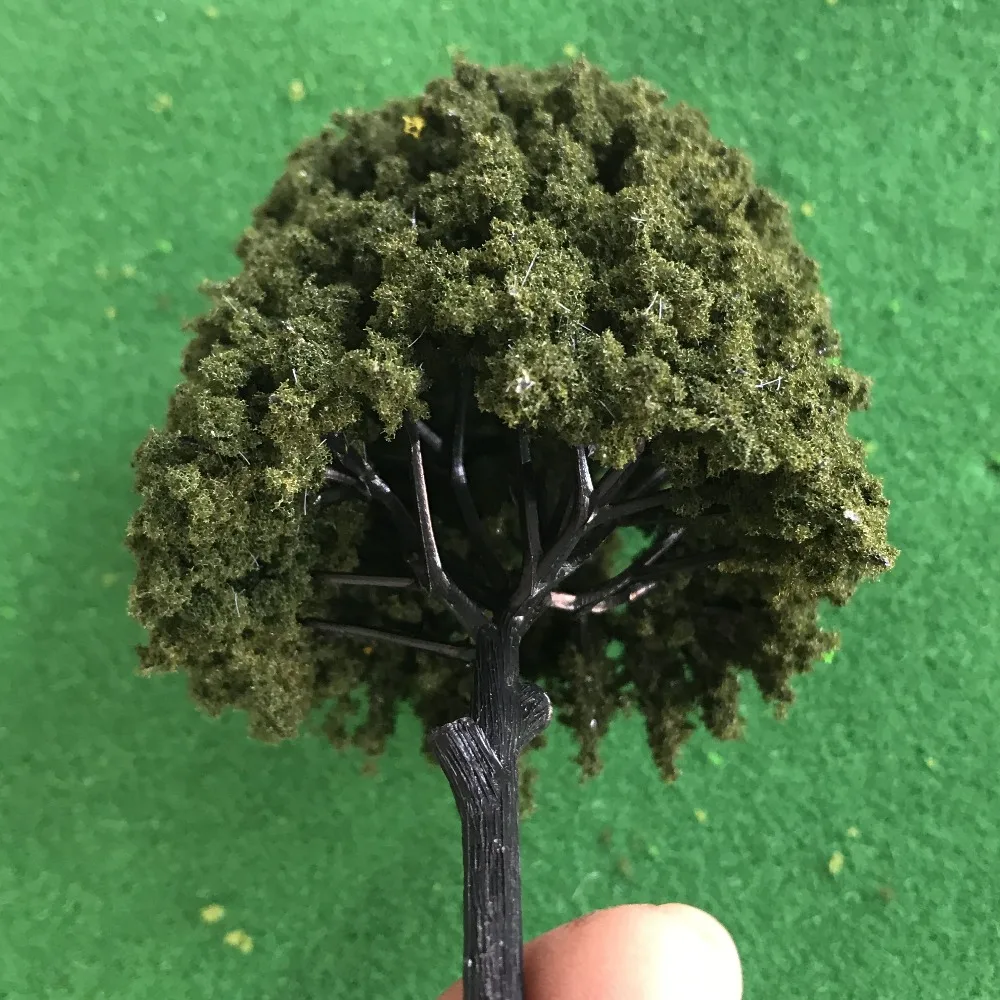 newTrain пейзаж ландшафт модель DIY Модель Материал Модель tree4.5cm-14,5 cm