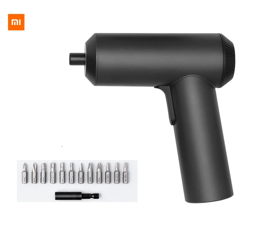  2019 Xiaomi Mijia Electric Screwdriver With 12Pcs S2 Screw Bits 3.6V 2000mah Cordless Rechargeable 