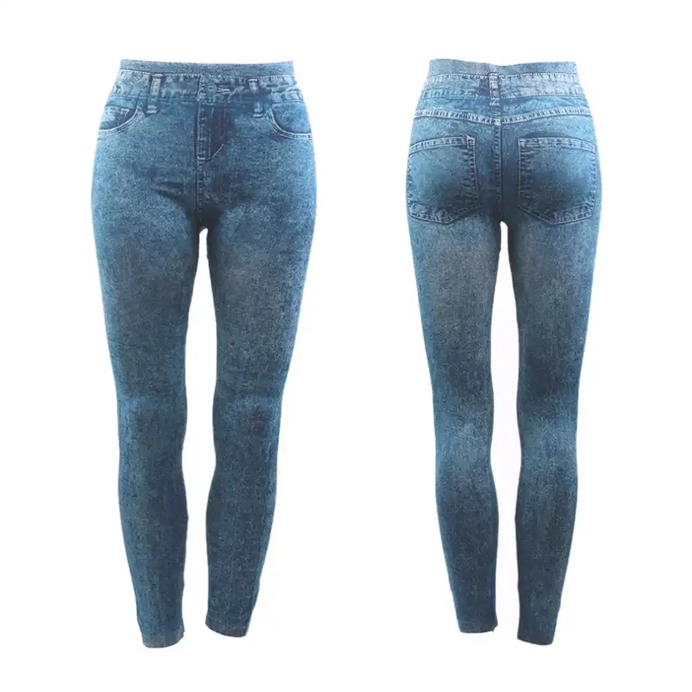 ladies black slim jeans