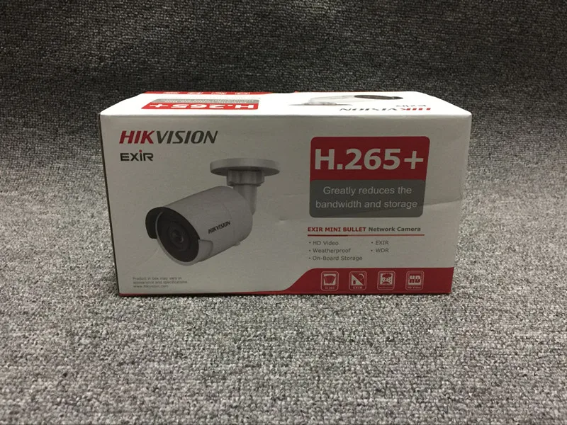 Оригинальная ip-камера Hikvision 6MP DS-2CD2063G0-I IR30m уличная ip-камера поддержка обновления EZVIZ P2P POE H.265 водонепроницаемый IP67