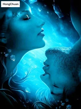 

New "Couple" 5D DIY Diamond Embroidered Square/Round Diamond Painting Cross Stitch Rhinestone Mosaic Home Decoration