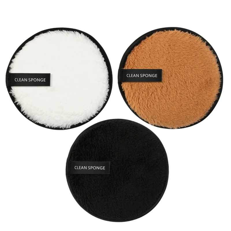 Double-side Cosmetic Puff Washable Smooth Foundation Makeup Remover Puff Sponge Powder Puff Makeup Tool