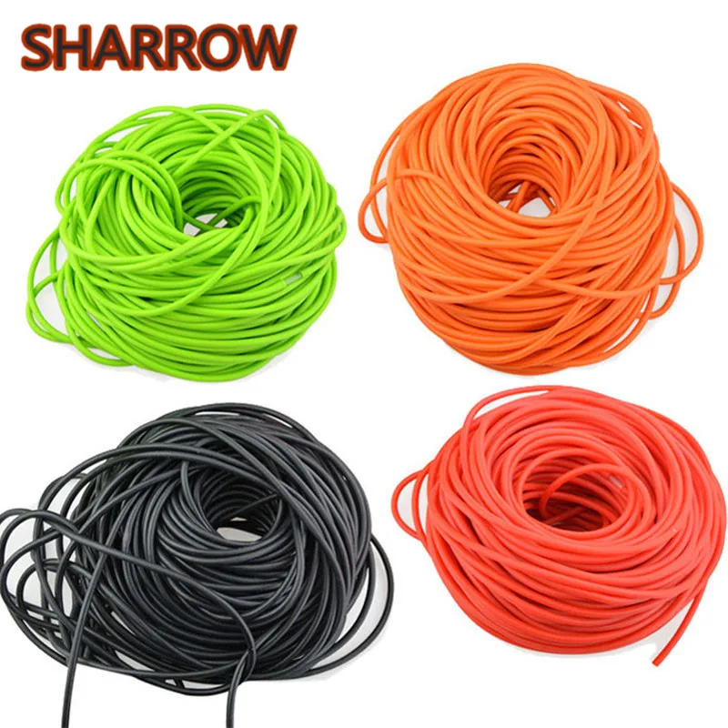 

5Meters Archery Peep Sight Replacement 1/8'' 1/4'' 3/16'' Hole Size Silicone Rubber Tubing Hole Hunting Compound Bow Accessories