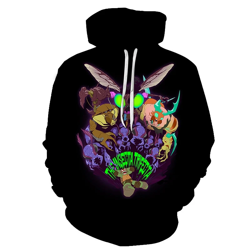 new spring and autumn men and women hooded ninja turtle costume long-sleeved sweatshirt fashion suit hoodie S-6XL