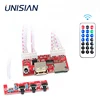 UNISIAN Bluetooth 5.0 decoder Board USB u-disk tf card Aux Signal input Support MP3  WMA WAV FLAC APE remote control DAC Decoder ► Photo 1/6