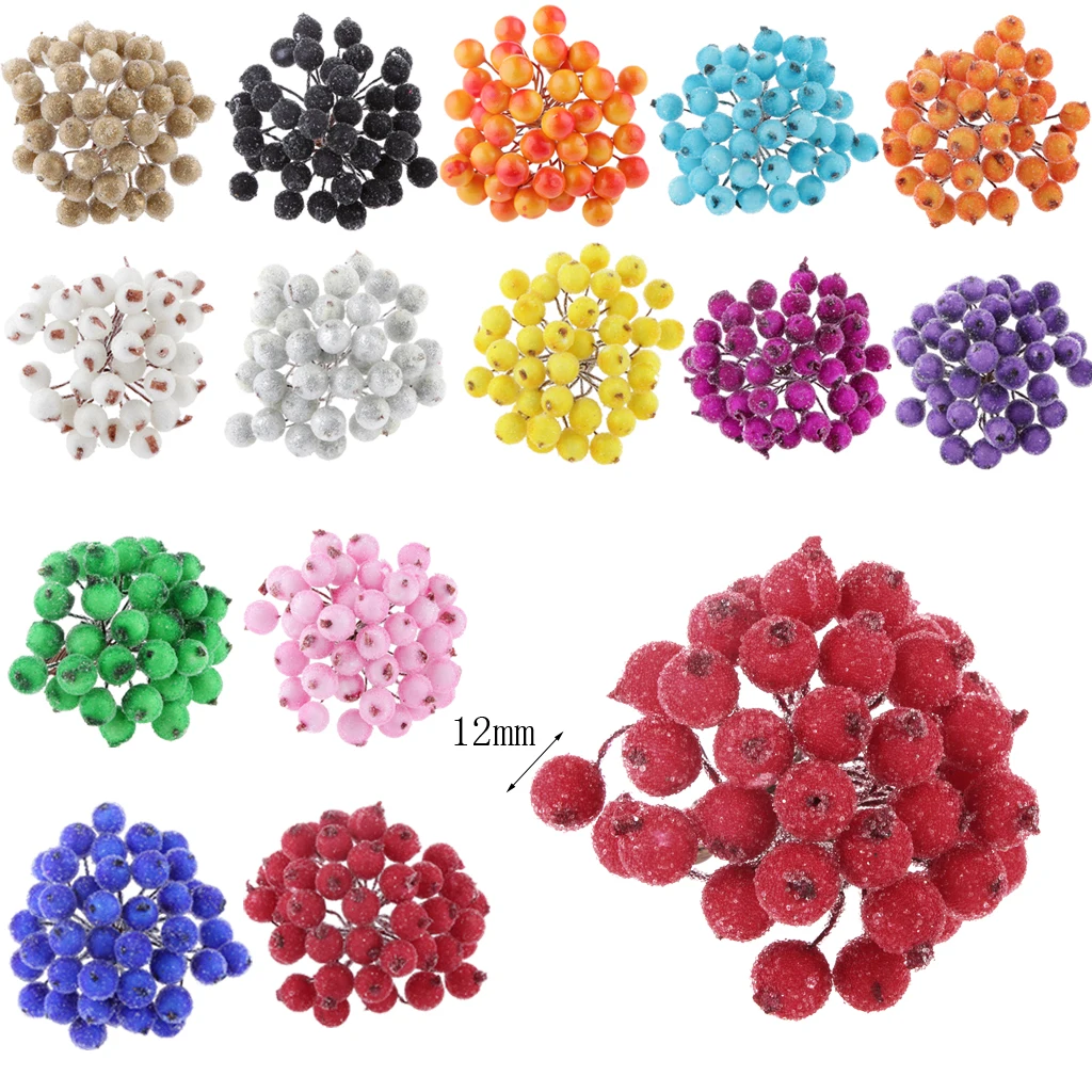 200x Simulation Lifelike Plants Flowers Fruits Photo Prop Party Decoration