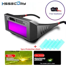 

Automatic Dimming Welding Glasses Welding Eye Protection Solar Goggles Special Anti-glare Glasses Tools For Welding Accessories