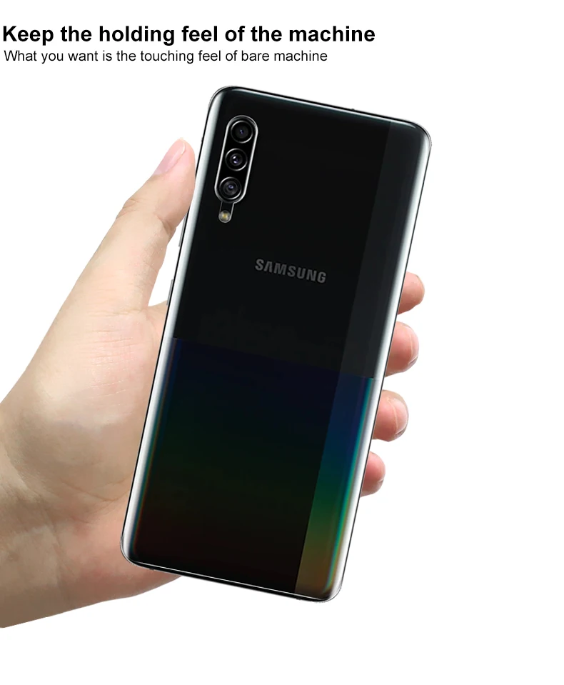 Imak Гидрогелевая пленка для samsung Galaxy A90 5G Задняя Передняя Задняя Защитная Прозрачная Олеофобная пленка