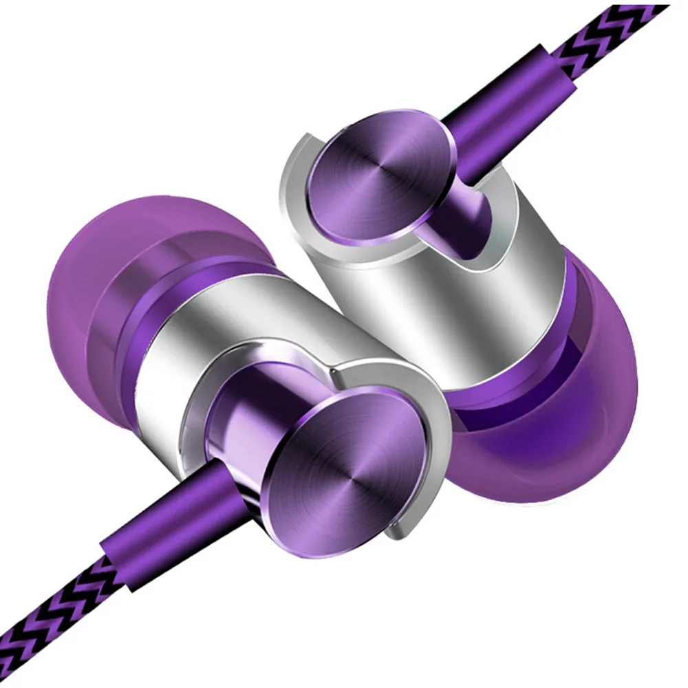 Universal 3 5mm In Ear Stereo Earbuds Earphone With Mic for Android IOS Phone MP3