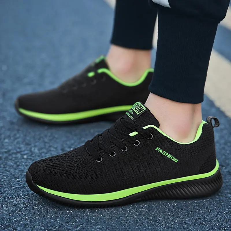 

Breathable summer shoes men sneakers 2019 fashion mixed colors men shoes lightweight lace-up male tennis man sport sneaker shoes
