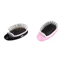 Отрицательные ионы Антистатические Массажные расчески антистатические расчески портативный отрицательные ионы прямые волосы расческа ионный Электрический расческа для волос