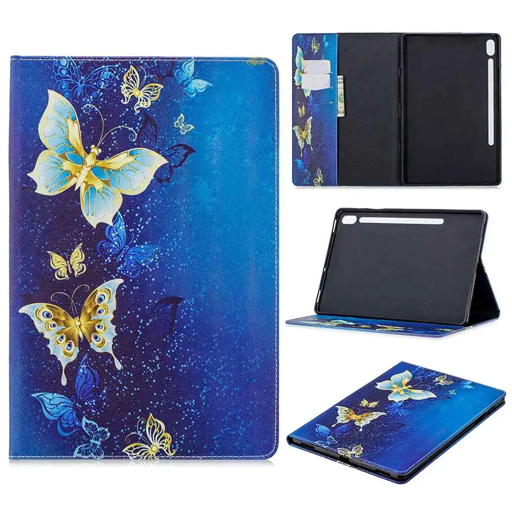 Star butterfly Кожаный чехол с рисунком для samsung Galaxy Tab S6 10,5 SM T860 T865 многофункциональный чехол для планшета с подставкой для samsung Tab S6 10,5 ''чехол - Цвет: Star butterfly