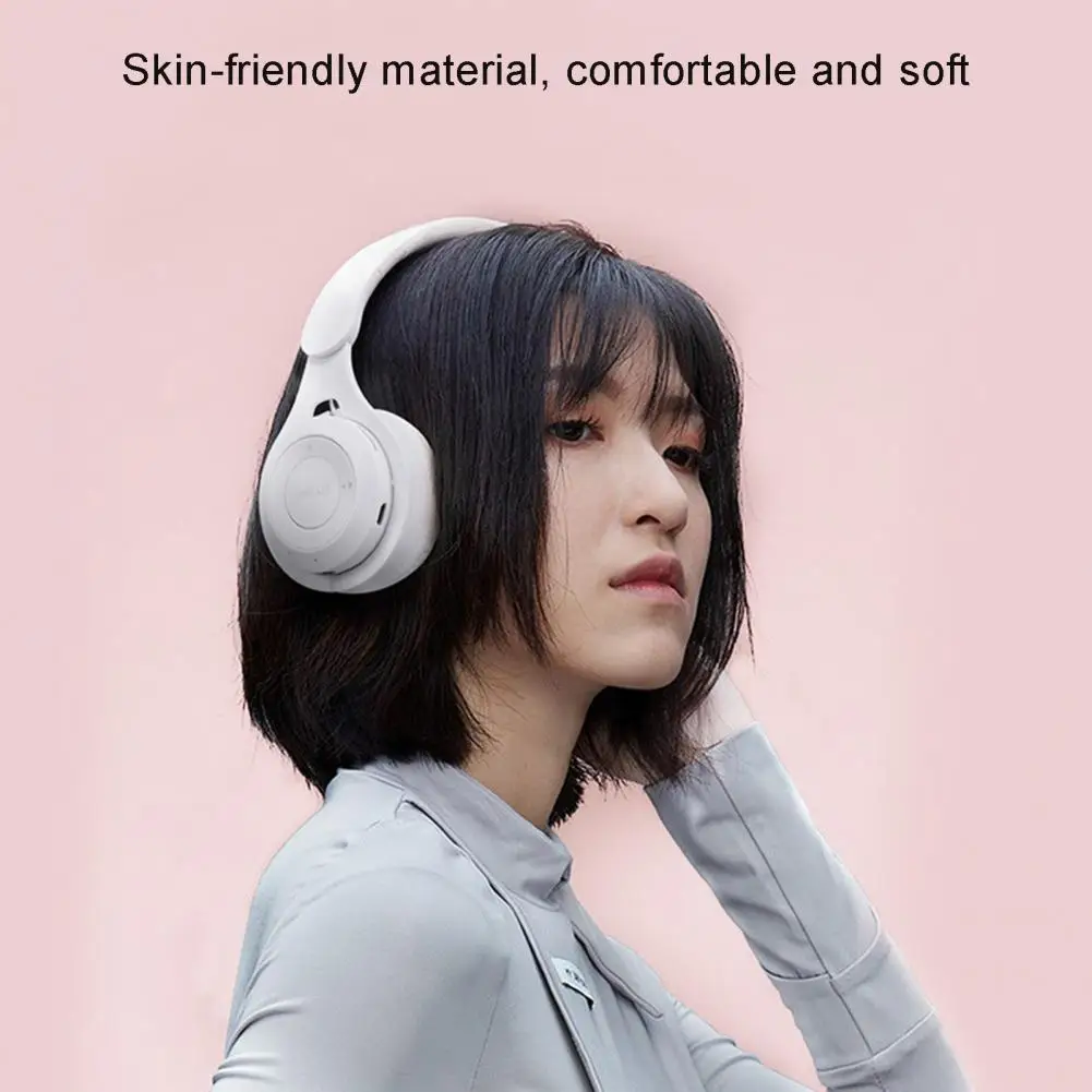 M6 Wireless Foldable Headset Macarons Heavy Bass Bluetooth Gaming