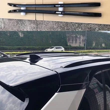 Рейка на крышу для Toyota RAV4, Новое поступление, черный и серебристый 7075 алюминиевый сплав, не ржавеет и не изменяется цвет