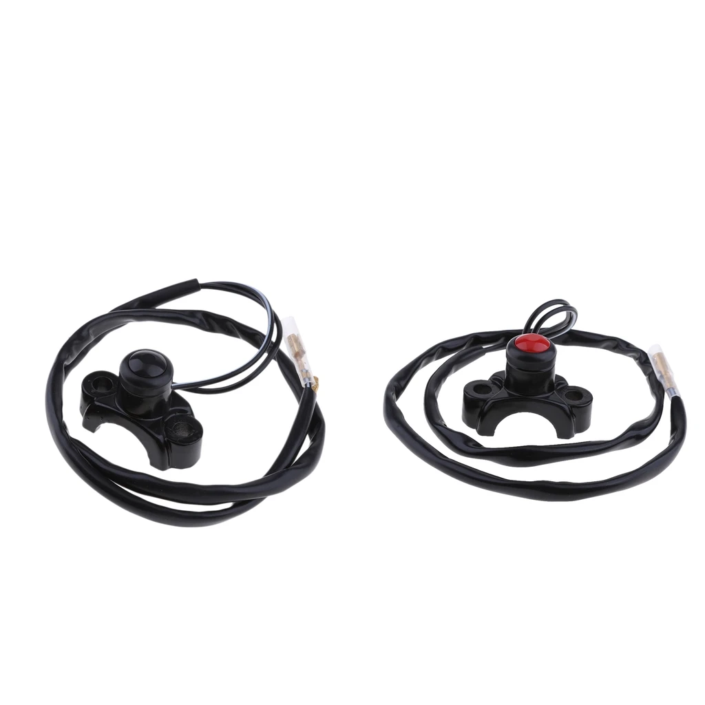 

2pcs CNC Engine Kill Switch Button For Honda CR CRF SL XR TRX 125 150 250