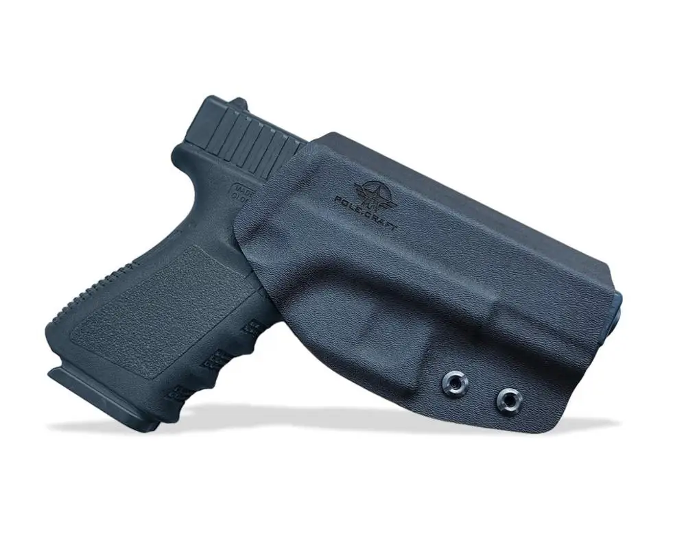 Black - Right Hand Чехол-Кобура PoLe. Craft OWB KYDEX Подходит для: Glock 19 19x23 32 17 22 31 25 26 27 33 30s чехол для пистолета - Цвет: Black - Right Hand