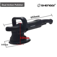 1200W Car Polishing Machine Variable Speed Polisher DA 6inch 21mm Orbit Dual Action Auto Polishers Sander Buffing Waxing Machine 2