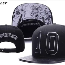 Высокое качество вышивка для мужчин аниме Slam Dunk Косплей Костюм Shohoku#10 бейсболки Snapback кепки регулируемые кепки пляжные кепки