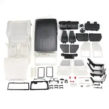 В СБОРЕ жесткий пластиковый корпус автомобиля DIY комплект для 313 мм Колесная база 1/10 Вранглер для Jeep Axial SCX10 RC автомобиль гусеничный автомобиль