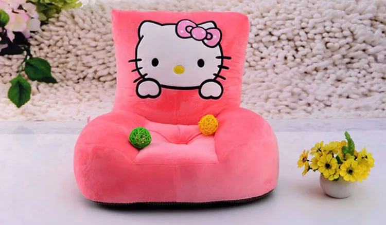 Милый мультфильм моющийся детский сад для дивана, кровати, стула Beanbag детский стул для татами
