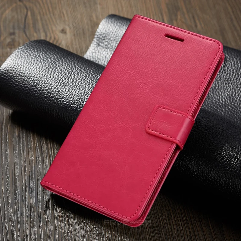 xiaomi leather case hard Classic Wallet Case PU Leather Flip Cases Cover For Xiaomi Mi 9 10 SE Lite 9T Redmi 9 8 8A Note 9S 9 Pro Max 8T 8 note 9pro xiaomi leather case chain