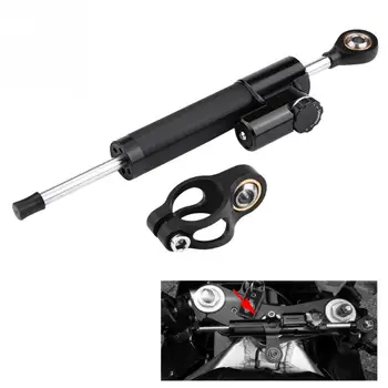 

Aluminum Universal Motorcycle Steering Damper Stabilizer Linear Reversed Safety Control for Most Motorcycles