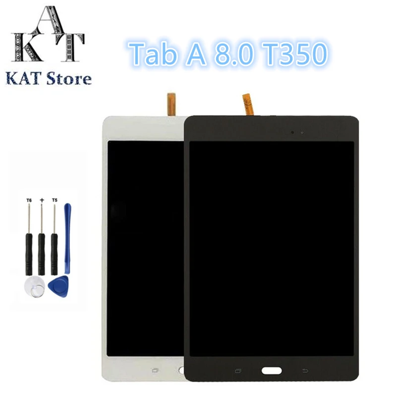 Сменный ЖК-экран KAT для Samsung Galaxy Tab A 8 0 T350 T355 ЖК-дисплей с сенсорным экраном