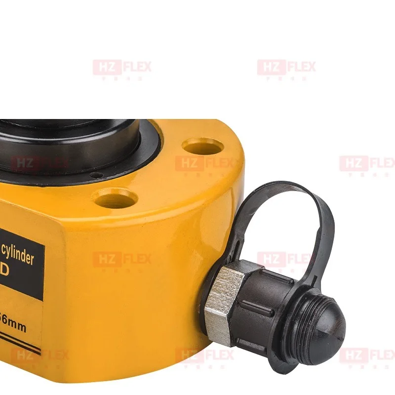 Thin Type Hydraulic Cylinder DFPY-201 Hydraulic Jack with height of 57mm, work travel of 30mm