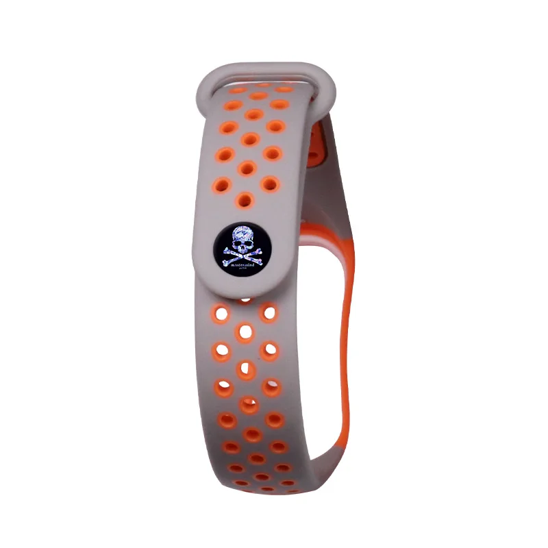 Watch Wristband Silicone Replacement Wrist Band Limited Edition for Xiaomi MI Band 4 Smart Bracelet for xiaomi Mi band 3 - Цвет: 18