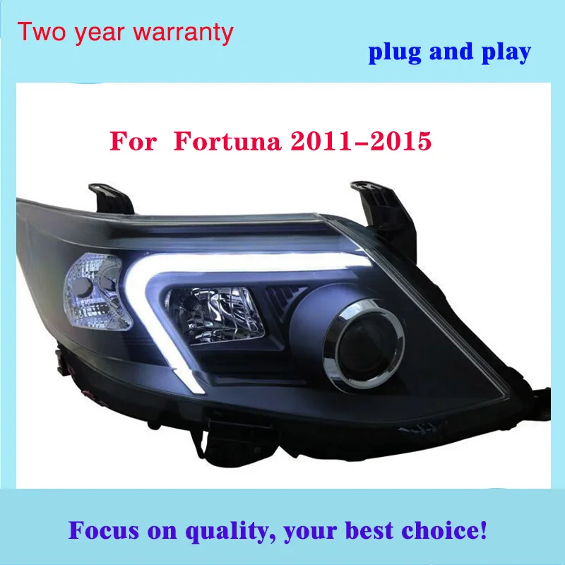 Фара для Тойота Королла фары 2011-2015 Fortuner 4runner светодиодный задний фонарь DRL Bi Xenon