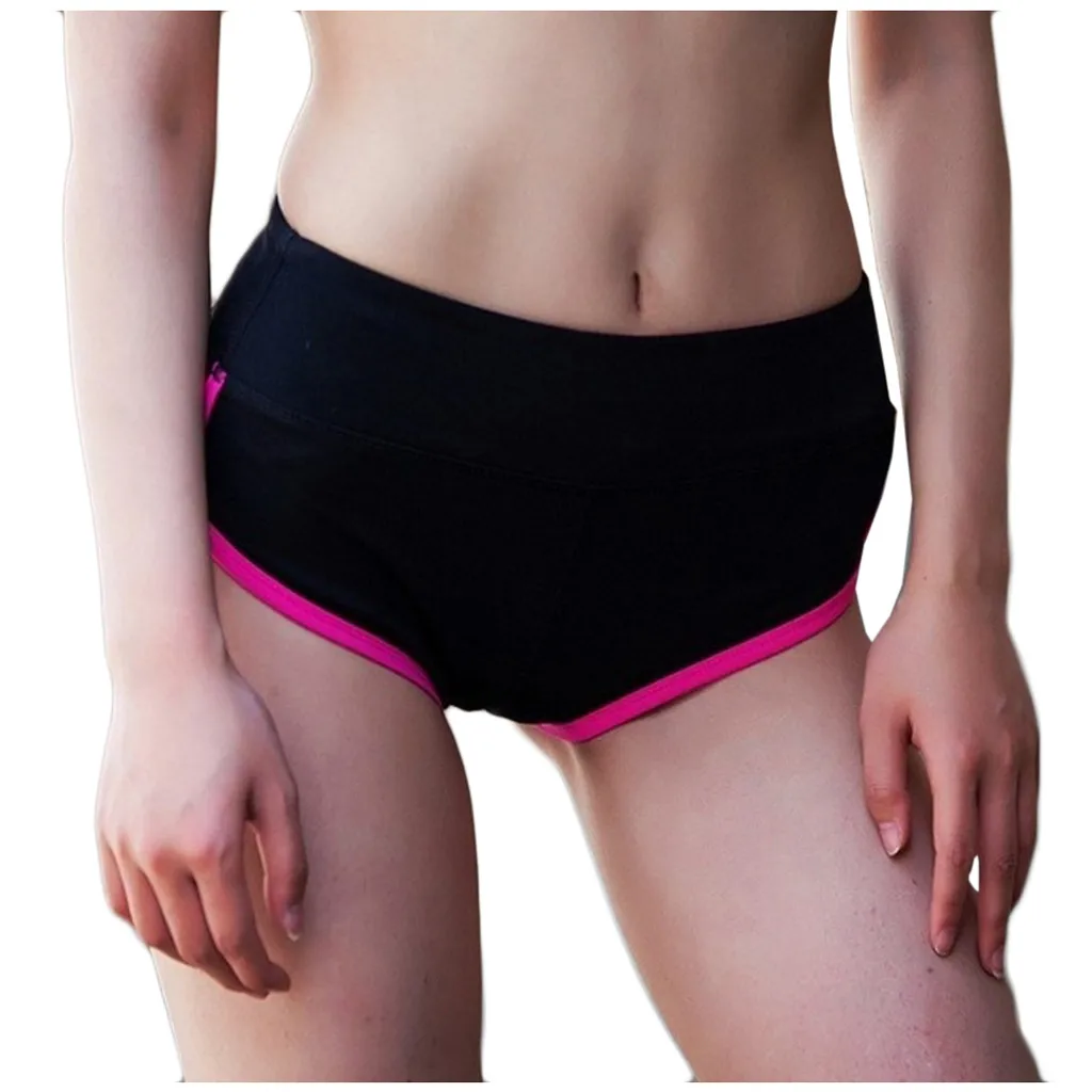 Yoga Shorts Fitness Leggings Women Cycling Biker Shorts Seamless Sport Legging Gym Sportswear High Waist Side Striped Yoga Pants