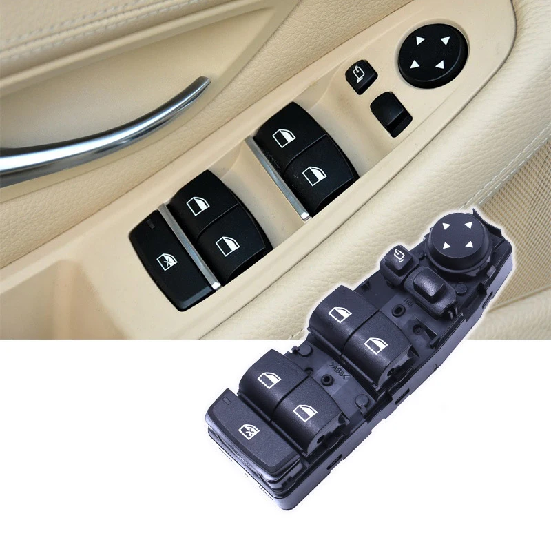 Кнопка окна LHD для BMW F01 F02 F06 F07 F10 F11 F18 F25 X3 5/7 серии стеклоподъемник главный