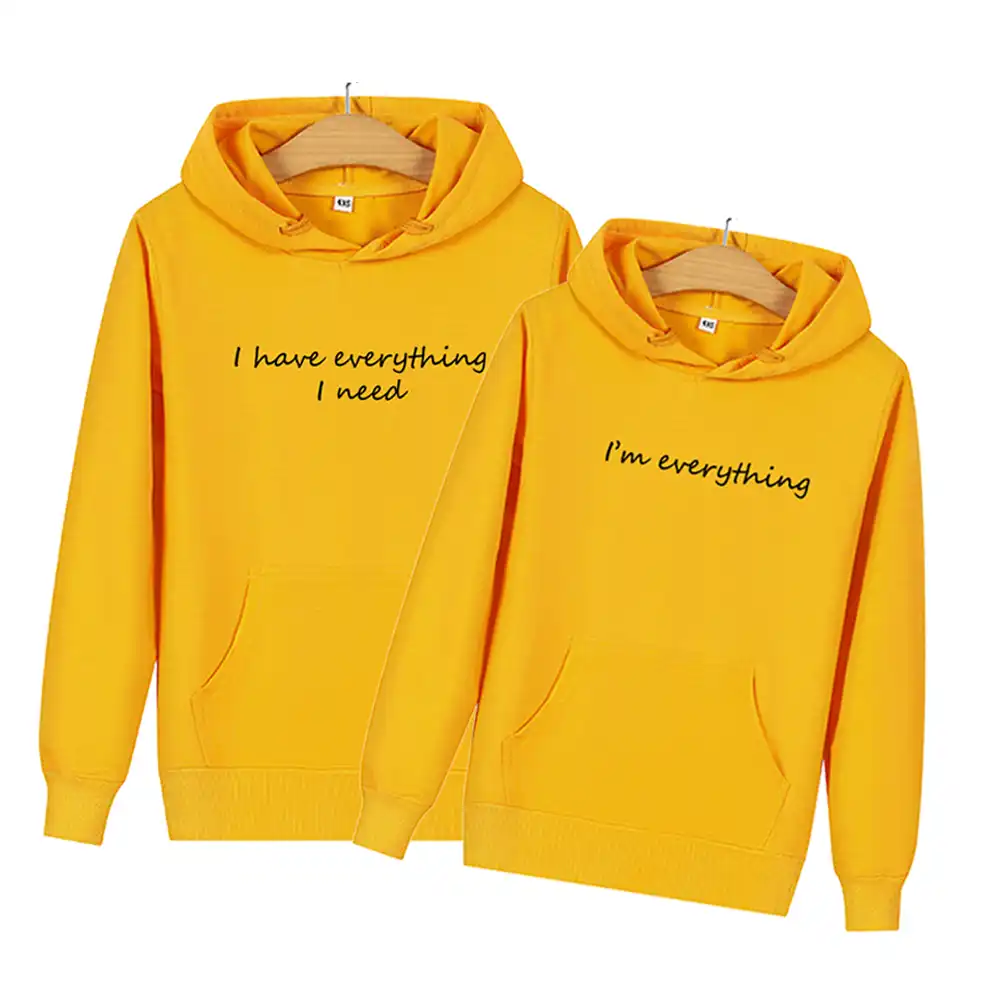 couple pullover hoodies