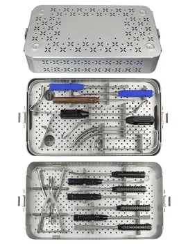 

Orthopedics Set tools case kits bone shovel screw Hip Joint Instrument kit Orthopaedic Instrument