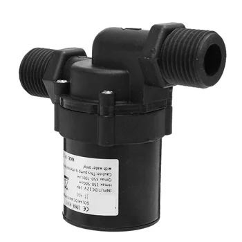 

1PCS Mini Solar DC 12V 24V Hot Water Circulation Brushless Motor Pump Washing 700L/H Waterproof High Efficiency