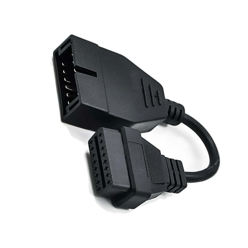 #*Cheap 12 Pin OBD1 to 16 Pin for G #039;M OBD2 Converter Adapter Cable For Diagnostic Scanner in high quality for car