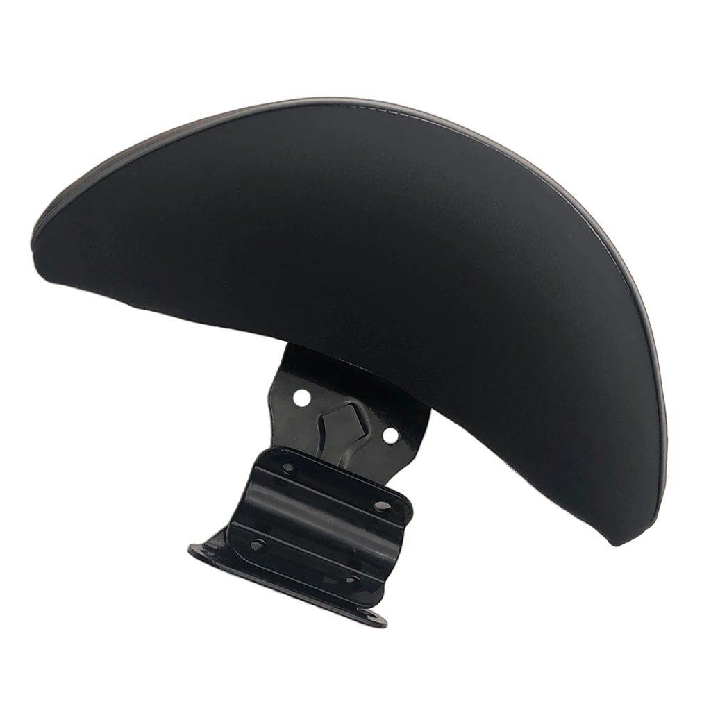 Motorcycle Sissy Bar Backrest Cushion Pad Rear Passenger Seat Cover