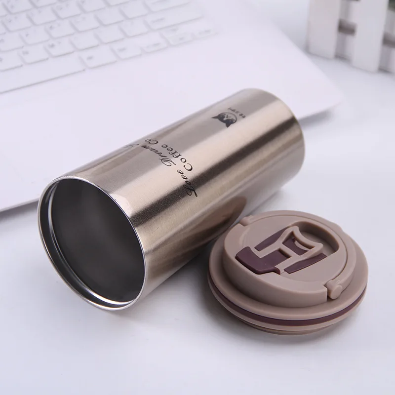 Taza Térmica Meteor De Acero Inoxidable 500 Ml - A Prueba De Fugas, Mantiene Caliente 8h/frío 12h - Sin BPA, Para Café Y Viajes