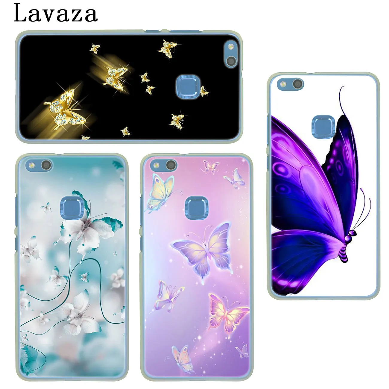 Lavaza красивая бабочка цветок чехол для телефона Huawei Y9 Y7 Prime 2018 2019 Honor 20 8A 8X 8 9 9X 10 Lite 7C